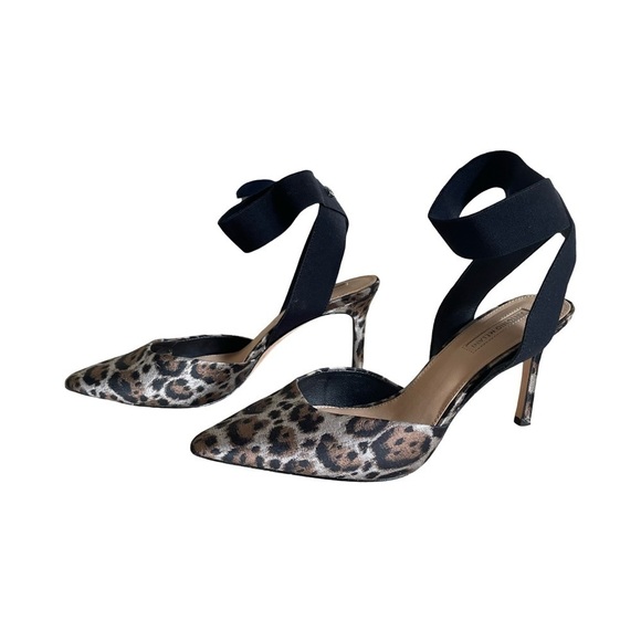 Antonio Melani Leopard Print Heels Size 9.5 - Picture 8 of 14